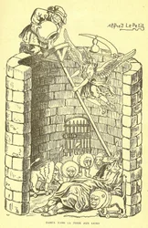 Illustration von Alfred Le Petit (1841-1909) in Gros-Jean und sein Pfarrer