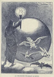 Illustration von Alfred Le Pete in Gros-Jean et son cure