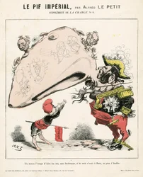 La Charge (1870), Nr. 6, Satirisch in Farben