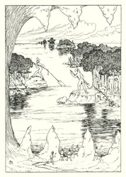 Lukians Wahre Geschichte: Die Männer auf segelnden Inseln