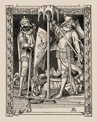Die Nibelungen. Wie Sir Dietrichs Männer alle getötet wurden, 1840-1841