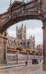 Bath Abbey, von Südwesten