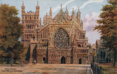 Kathedrale von Exeter, Westfront