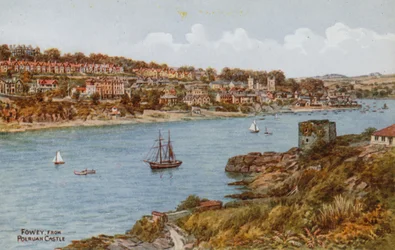 Fowey, vom Polruan Castle