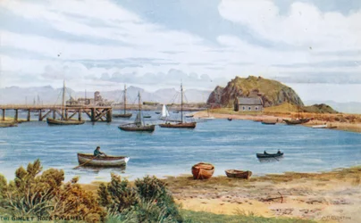 Der Gimlet-Felsen, Pwllheli