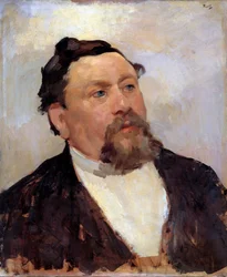 Porträt von Armand Fallières (1841-1931), Präsident der Republik und später Minister für öffentliche Bildung