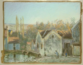 Eine Ecke von Moret-sur-Loing