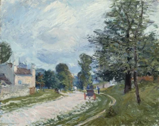 Eine Kurve auf der Straße