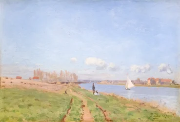 Ufer der Seine bei Argenteuil