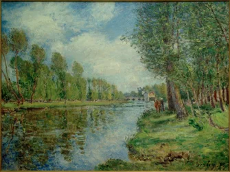 Ufer des Loing