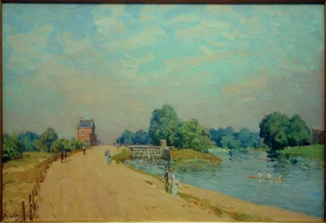 Die Straße nach Hampton Court