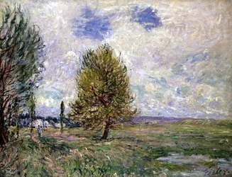 Ebene bei Veneux