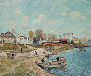 Sand am Kai, 1875