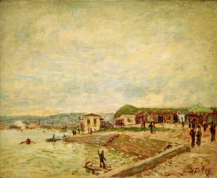 Seine bei Tagesanbruch