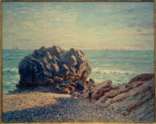 Storrs Rock, Ladys Cove, am Abend