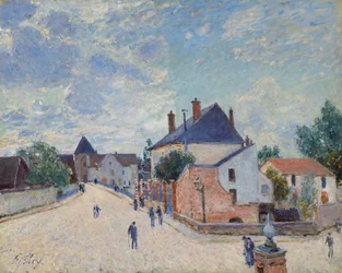 Straße in Moret