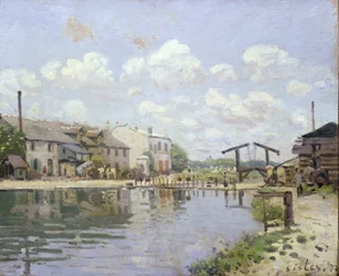 Der Canal Saint-Martin, Paris