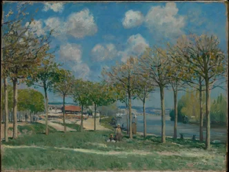 Die Seine bei Bougival