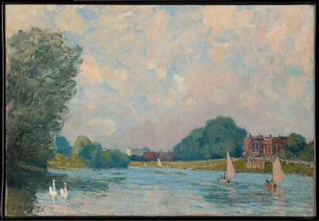 Die Themse bei Hampton Court