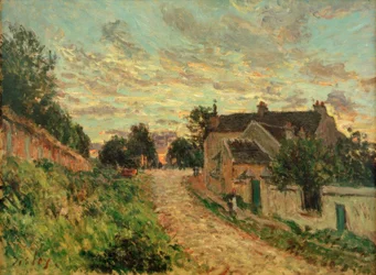Ein Weg in Louvecienne