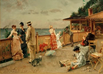 A. Stevens, Villa des Falaises, Sainte-Adresse