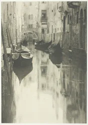 Ein venezianischer Kanal, 1894, gedruckt 1897