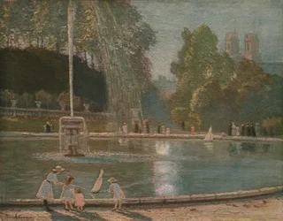 La Fontaine, spätes 19. - frühes 20. Jahrhundert, ca. 1930