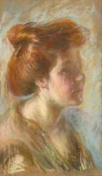 Mädchen mit Titian-Haar