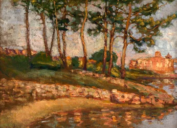 In Südfrankreich, ca. 1905-1906