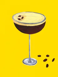 Kräftiger Espresso-Cocktail