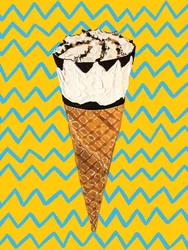 Süßes Sommer-Eis
