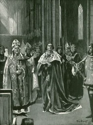 Die Anerkennung bei der Krönung von Heinrich VII., Sonntag, 30. Oktober