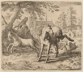 Die Stute und der Wolf