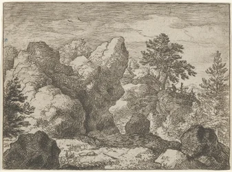 Der spitze Felsen