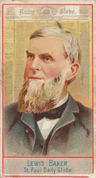 Lewis Baker, St. Paul Daily Globe, aus der American Editors Serie N1 für Allen & Ginte..., 1887