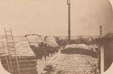 Die Evakuierung von Fort Sumter, April 1861