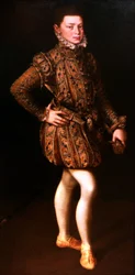 Don Juan de Austria im Alter von vierzehn Jahren