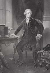 Porträt von Alexander Hamilton