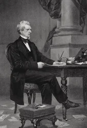 Porträt von William Henry Seward (1801-72)