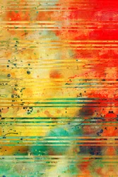 Lebendiges Abstraktes Aquarell