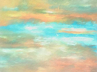 Lebendiger Horizont Abstrakt