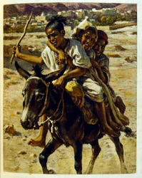 Illustration von Dinet aus 