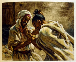 Illustration von Dinet aus 