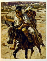 Illustration von Dinet aus 