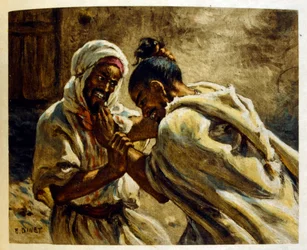 Illustration von Dinet aus 