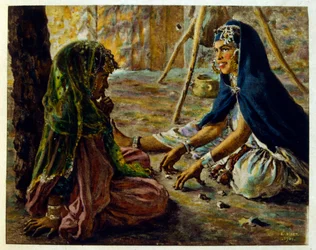 Illustration von Dinet aus 