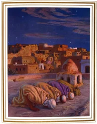 Die Niederwerfung, das Gebet, 1918