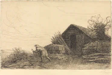 Oben auf dem Hügel Sur le haut de la colline