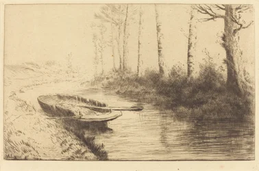 Kanal im Morgenlicht Le canal: Effet du matin