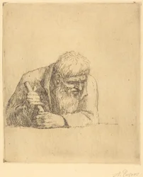 Neugieriger Mann